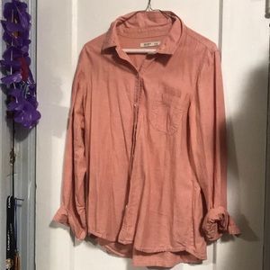 Gap Salmon Button Up
